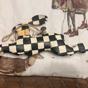 Mackenzie Childs Retired Rabbit Ornament set